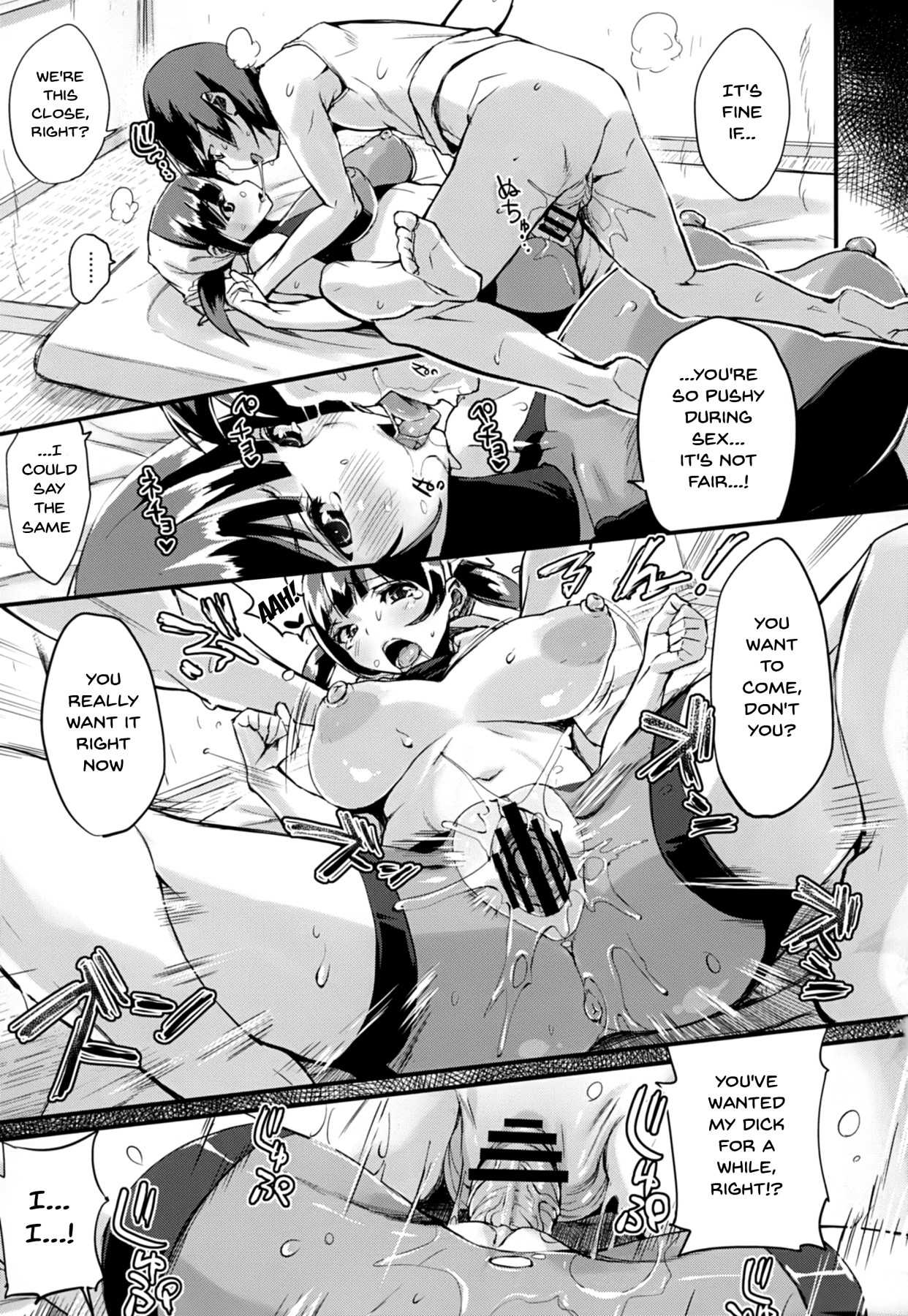 Hentai Manga Comic-I'll Squeeze You With These-Chapter 8-17